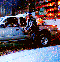 dean-bangs-cas-in-the-impala:  deadrorys:  queenmargaerie:     #i have never seen such a large man #covered in so much glitter #WITH A LOOK OF PURE TERROR ON HIS FACE    #does this show make any sense or  #no  baby moose <3  I’m sorry but that
