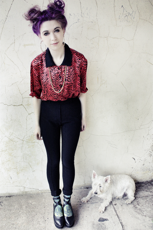 kaylahadlington:  prudence wanted to be in the photo too