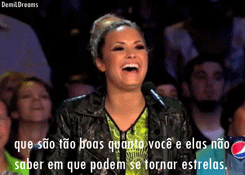 demildreams:  Demi sobre The X Factor. 