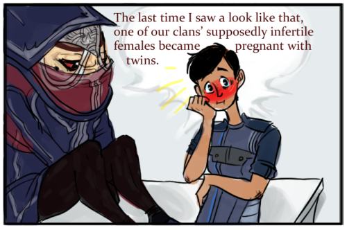 hazardgirl:shep you are not subtle