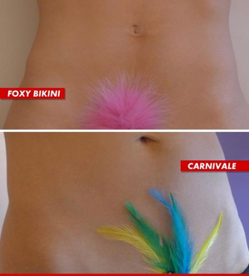 Bikini wax before after