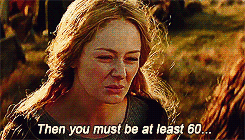  “You are one of the Dúnedain. A descendent of Númenor blessed with long life.
