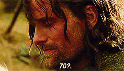  “You are one of the Dúnedain. A descendent of Númenor blessed with long life.