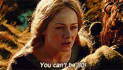  “You are one of the Dúnedain. A descendent of Númenor blessed with long life.