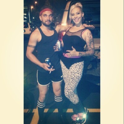 roxyleeheart:
“ Workout #barbie and ken! #DenverCruisers (Taken with Instagram at Cruiser Ride Circle of Death)
”
my fiance and I!!!