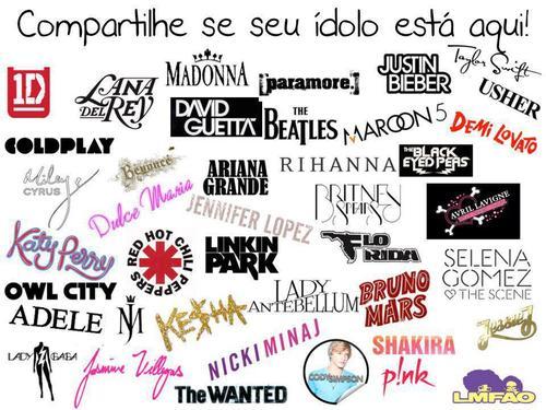 Reblog,se a sua Banda ou Artista está ai: