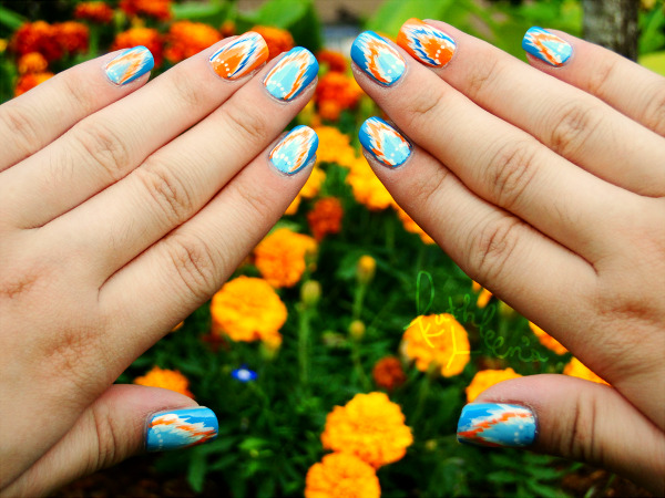 kathleens-corner:  Just testing out a new color (Coastal Surf by Revlon)!