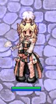 My AB with the new, completely adorable costume headgear called Drooping Seyren.
