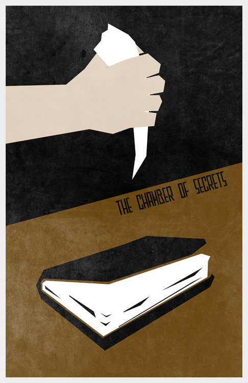 minimalmovieposters:  Harry Potter series by Travis English 