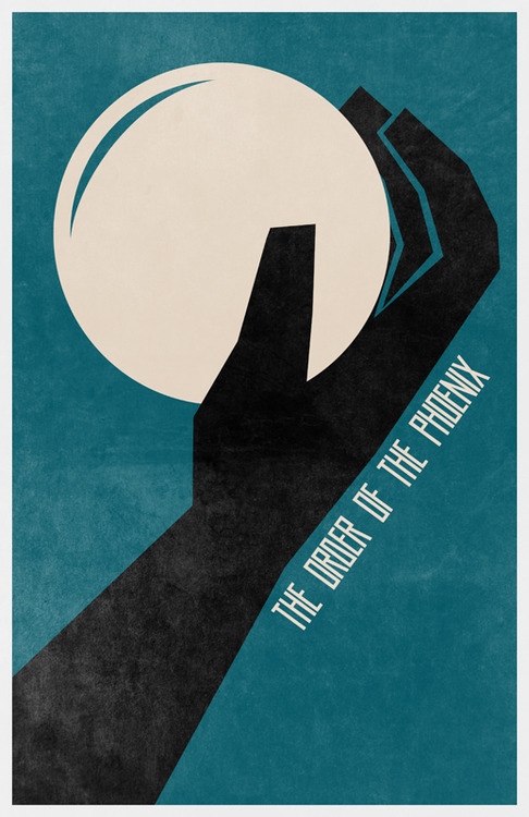 minimalmovieposters:  Harry Potter series by Travis English 