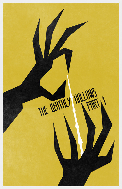 minimalmovieposters:  Harry Potter series by Travis English 