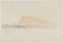  J. M. W Turner The Pink Rigi, 1844. Watercolour