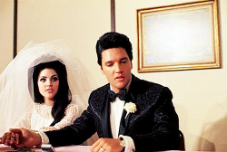 whoresforbreakfast:  Priscilla and Elvis