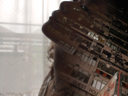 arpeggia:  Double exposure photography Miki Takahashi 