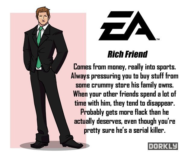 terminal-vibrato:  preezerk:  Videogame Companies are your friends.  This is perfect.