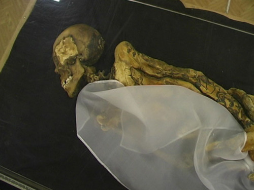 nationalpost:  Siberian princess’s remarkably well-preserved body shows how little tattoo fashion has changed in 2,500 years Princess Ukok,” who was discovered high in Siberia’s Altai mountains, is about 2,500 years old. She was buried in the permafrost,