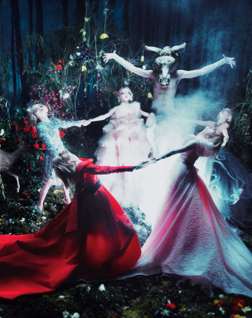 “Spellbound” by Steven Meisel for W September 2012