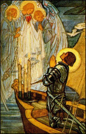 Guinevere and other poems by Alfred Tennyson illustrated by Florence Harrison, 1912.