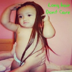 @french_delasoul #baby #longhair (Taken with