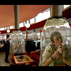 aki373:  yuria:  Smoking pods in Japan (via