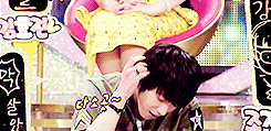 MC: Yonghwa, do you also think he really can’t speak in front of girls? [x] 