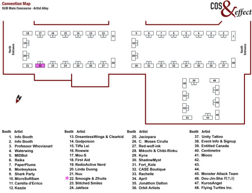 Me and zFruits will be attending Cos&amp;Effect this year at UBC (AUG 24-26)! Mainly to promote our 