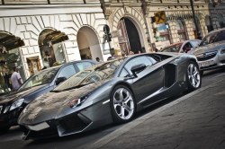 pureluxxury:  More Lamborghini Aventador’s here 