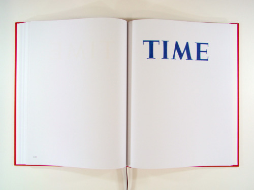 XXX visual-poetry:  “font study (TIME)” designed photo