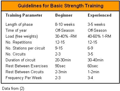 callmehealthy: The following sample weight training programs should follow the parameters in the tab