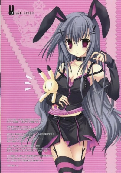 Anime Bunny Cute Girl Cuties Anime