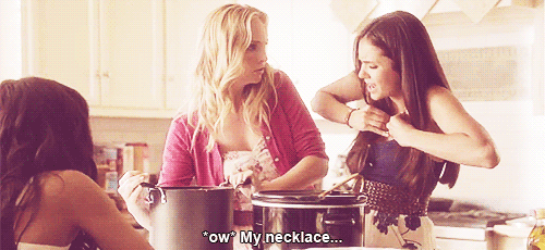 piercee:  Season 3 Gag Reel: Nina messing with Kat and Candice  