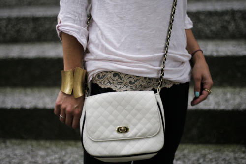 white bag