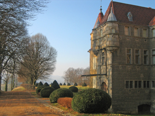 Porn photo allthingseurope:  Château d’Aubépin.