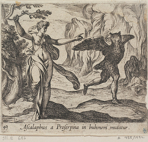 edencomplex:  phantomeus:  phantomeus:  edencomplex:  Persephone turning Ascalaphus