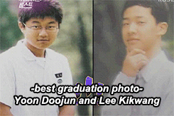 parkchorongs:  Doojoon and Kikwang’s message to everybody on their middle school