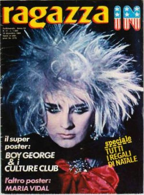 Boy George Italian Magazine