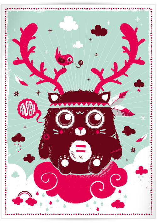 thedsgnblog:  MKT4   |  http://mkt4.com Laëtitia and Marc Teyssier, illustrators and graphic designers based in Clermont-Ferrand, France. the design blog:  facebook | twitter | pinterest