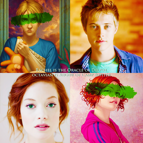 pineconefacing-blog:  Rachel and Octavian + Green (This is not a ship, it’s a post of an oracle and 