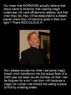 aristtaroxxx:  trilliansthoughts:  All religions sound like the plots of bad Sci-Fi films.  ^^^