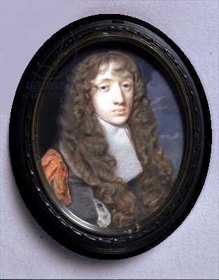 thestuartkings:  Portrait Miniature of John Wilmot, 2nd Earl of Rochester, c.1660-5 By Samuel Cooper