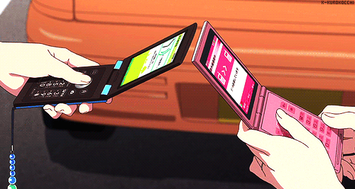 I have this weird obsession with anime cell phones…