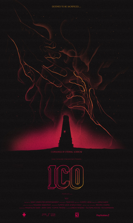 Ok team, so here&rsquo;s two posters I did for two of the coolest video games ever, Ico and Shad