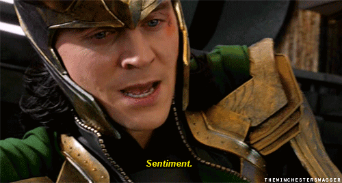 twhiddles-is-our-king:thewinchesterswagger:Loki’s single manly tear after he stabs thorHE ALWA