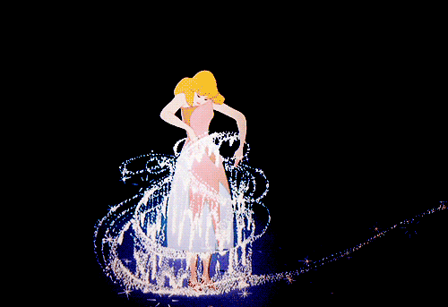 disneymoviesandfacts:  The transformation of Cinderella’s torn dress to that of the white ball gown was considered to be Walt Disney’s favorite piece of animation. 