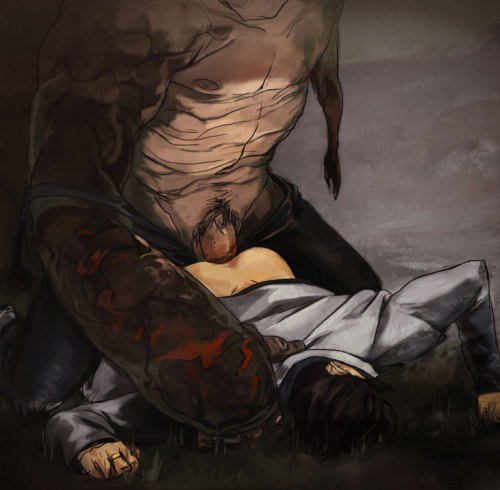 fuckyeahprettydrawnsmut: DontAskMeThis really shouldn’t be hot : /