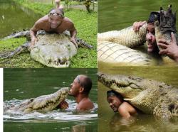 nangangagatngpanget:  Crocodile crazy: The