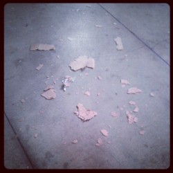 Halfway through day 2 and my clipboard is destroyed. (Taken with Instagram at Dick Howser Stadium - Mike Martin Field)