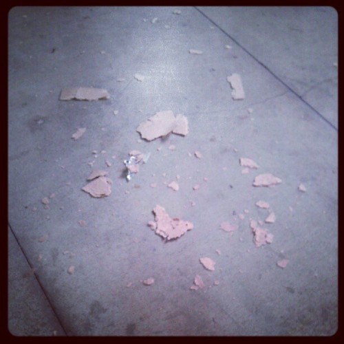 Halfway through day 2 and my clipboard is destroyed. (Taken with Instagram at Dick Howser Stadium - Mike Martin Field)