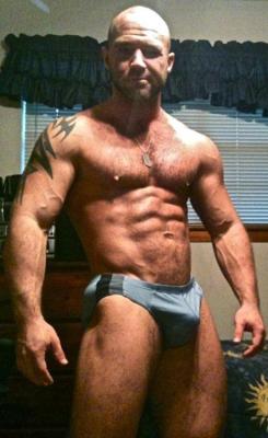 Thetank999:  I Love Slapheads (Bald Guys) And To Find One With Such A Hot Body And