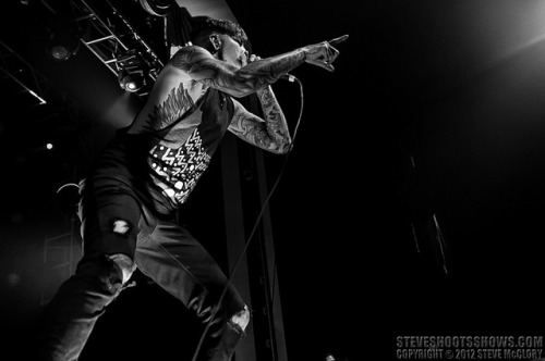 Mitch Lucker \ Suicide Silence by SteveShootsShows.com on Flickr.